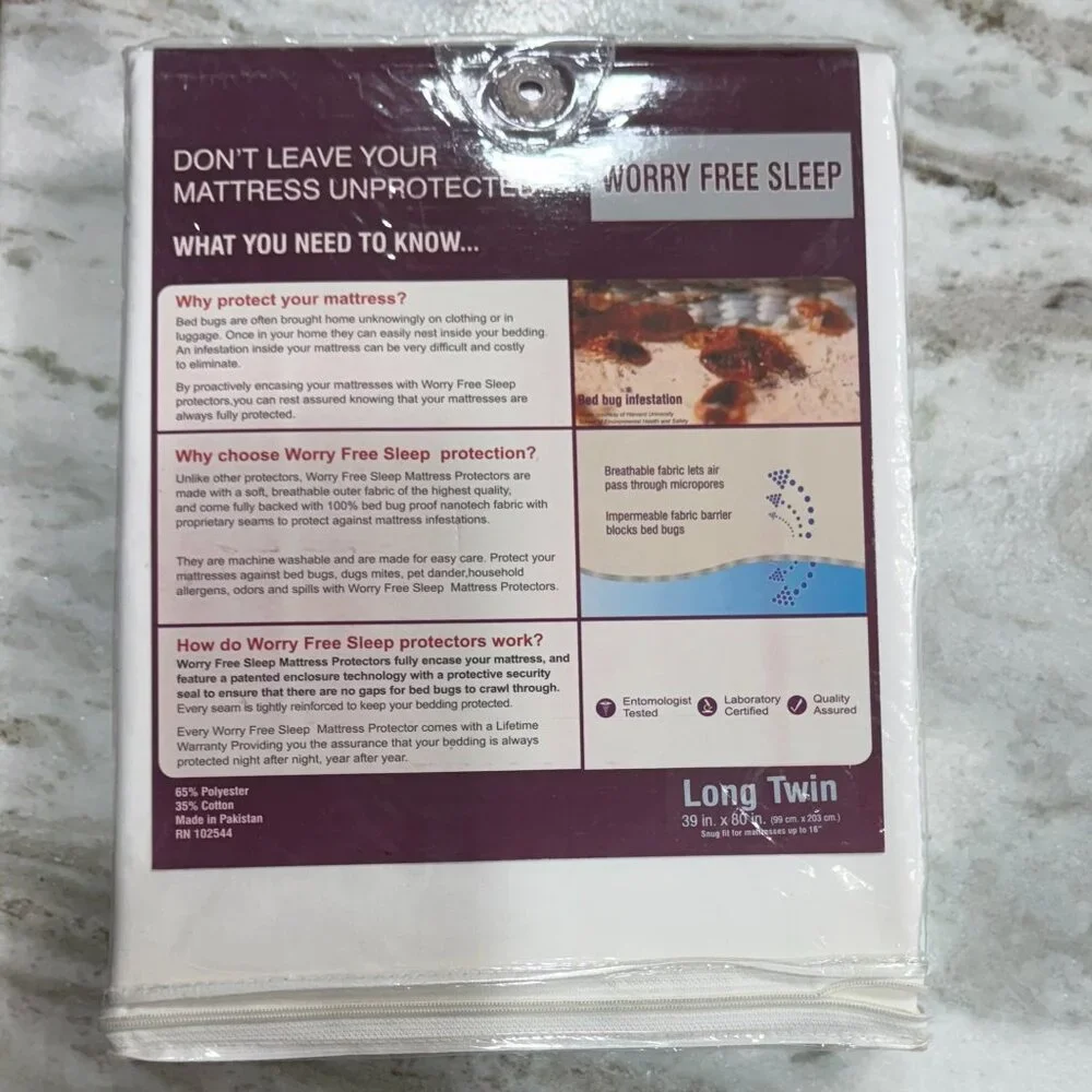 NEW Premium ANTI-BED BUG Mattress Protector Long Twin